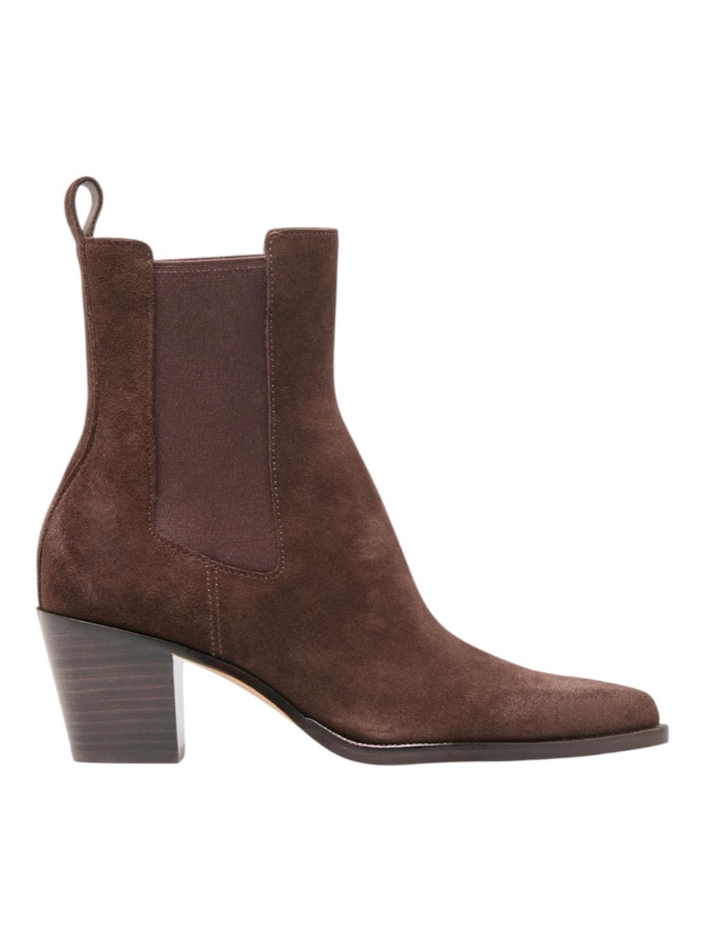 NWT Dolce Vita Shadie H2O Dark Brown Suede Waterproof Chelsea Boots Size 8